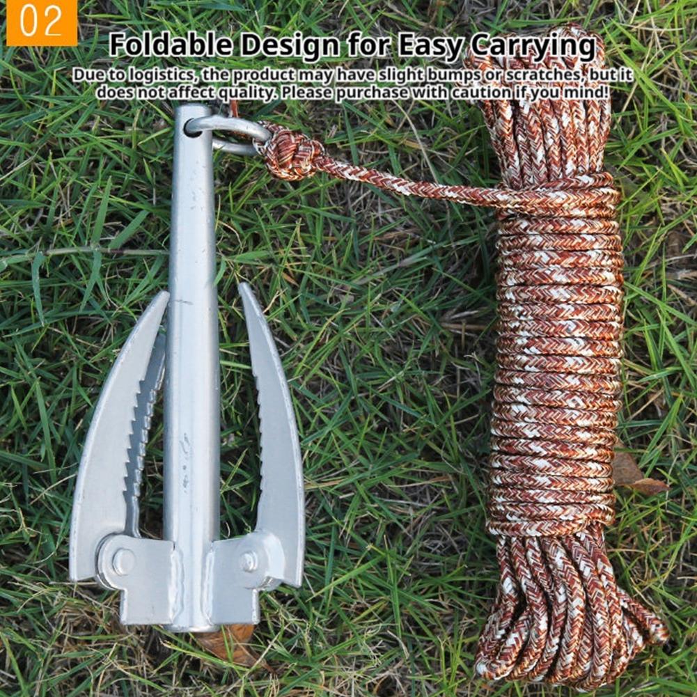 Fishing Boat Anchor - Açık havada Grappling Hook hayatta kalma