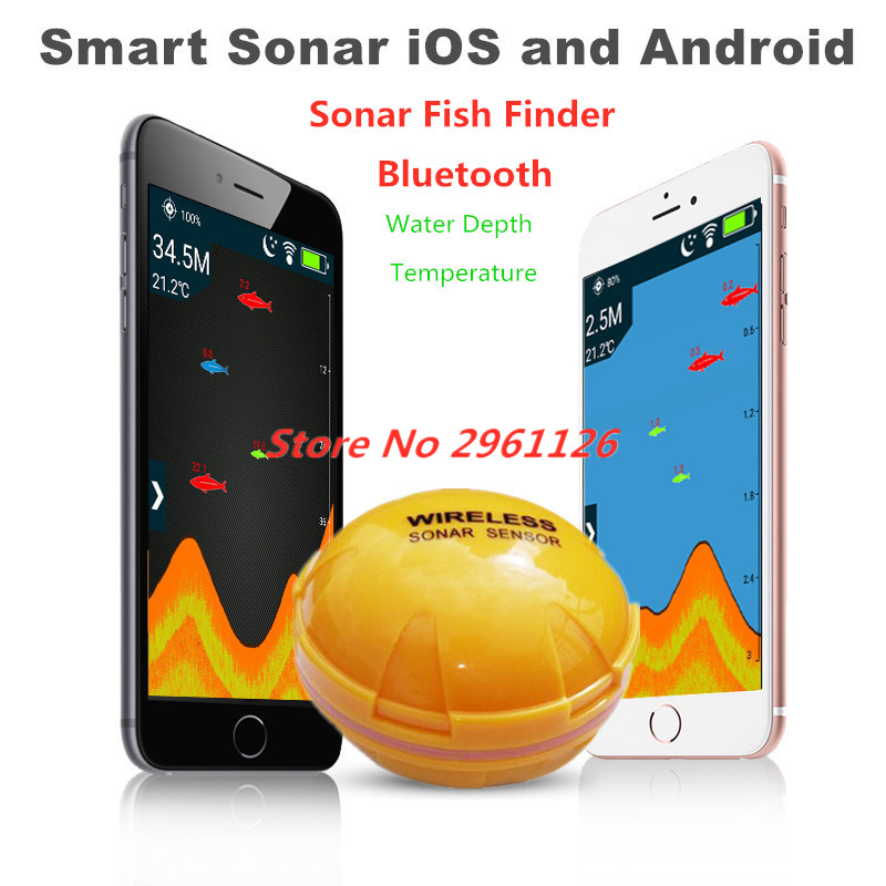 Fishing Boat Depth Finder - Kablosuz Balık Bulucu Taşınabilir Yankı siren