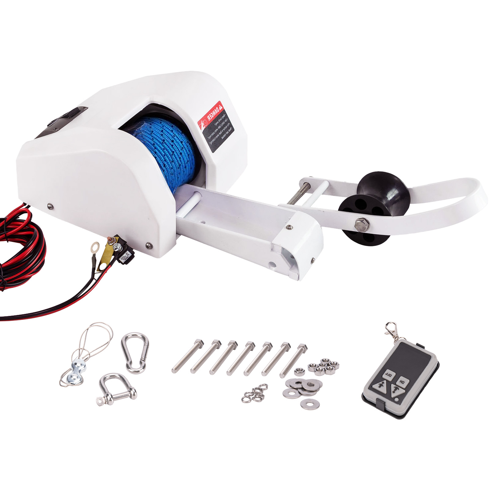 Fishing Boat Anchor - Pontoon Teknesi için Elektrikli Çapa Vinci