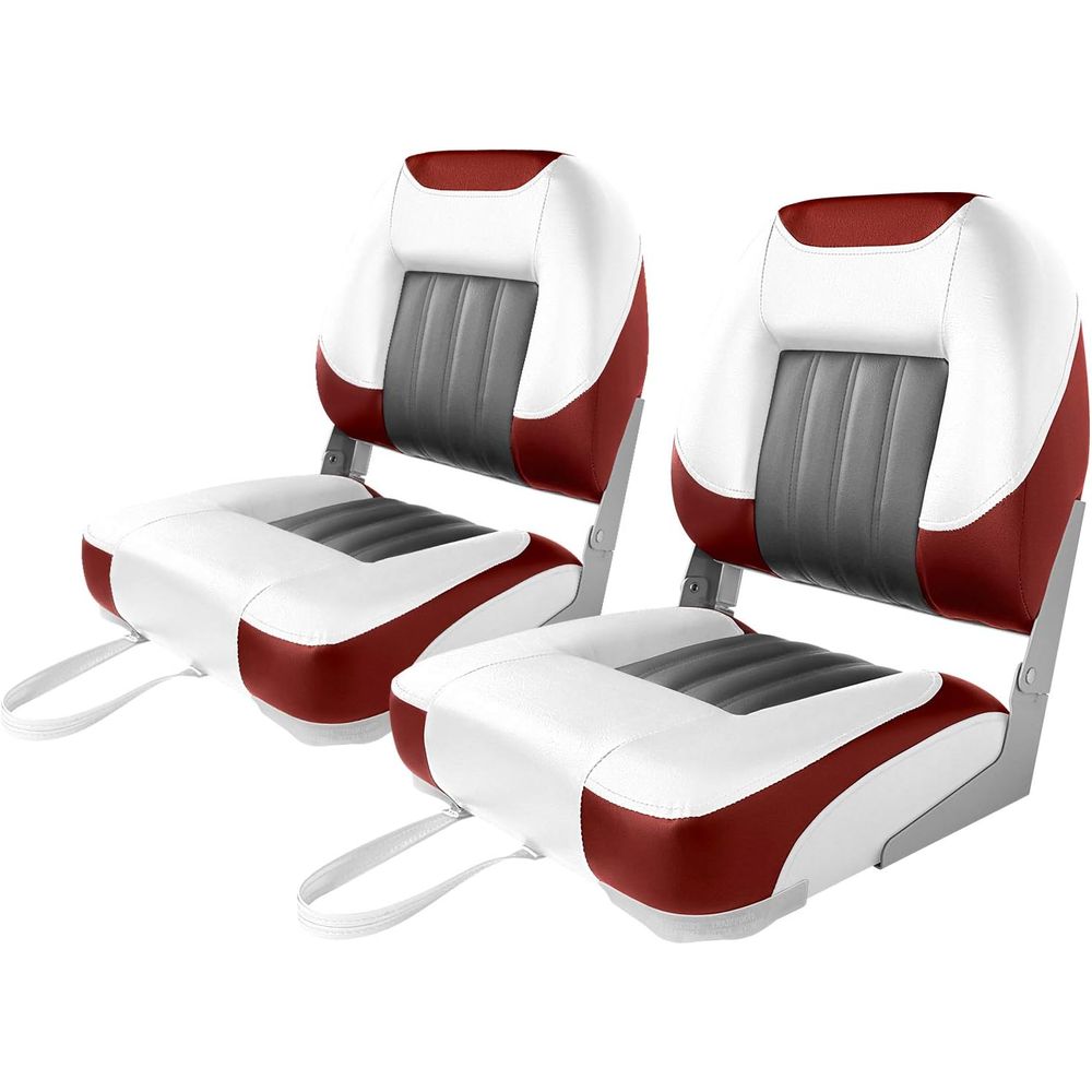 Fishing Boat Seat - Deluxe Alçak/Yüksek Sırtlı Tekne Koltuğu, Katlanabilir