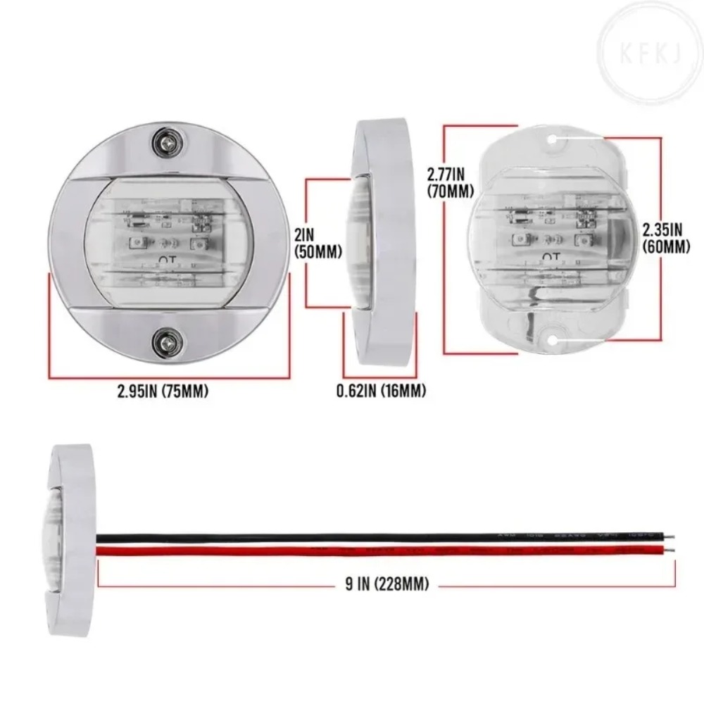 Yat Balıkçı Gemisi için 12V/24 - Fishing Boat Navigation Light incelemesi ve fiyatı
