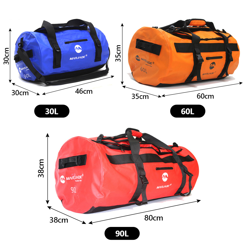 30L 60L 90L su geçirmez kayak  - Fishing Boat Oar incelemesi ve fiyatı