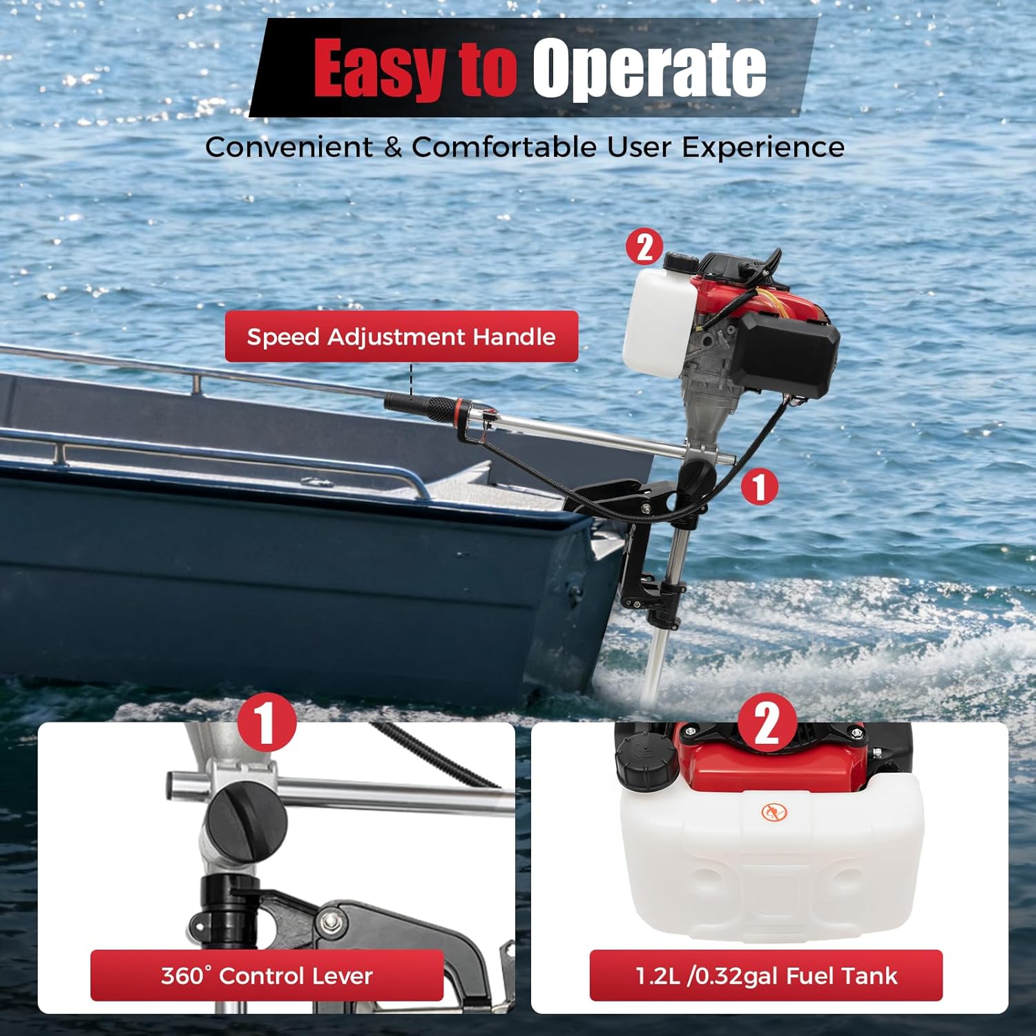 4HP Dıştan Takma Motor, 4 Zama - Fishing Boat Outboard Motor incelemesi ve fiyatı