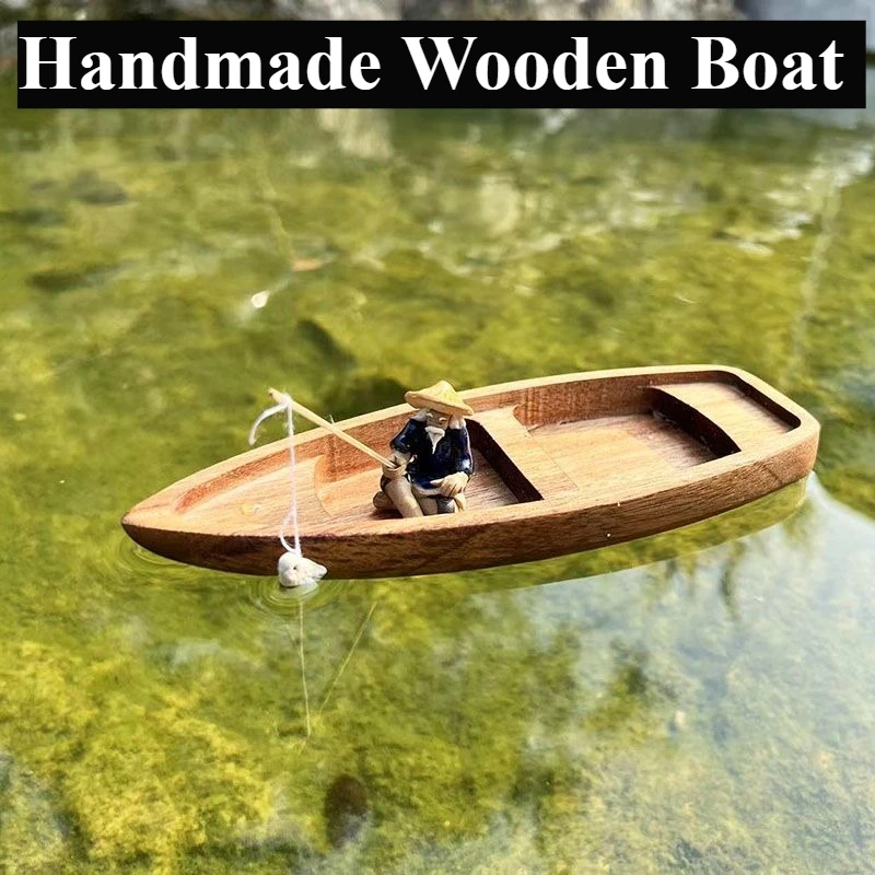 El yapımı Ahşap Tekne Mini Yüz - Fishing Boat Oar incelemesi ve fiyatı