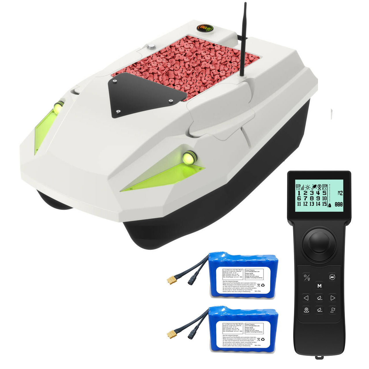 12V GPS RC Yem Teknesi 100 Kon - Fishing Boat Gps incelemesi ve fiyatı