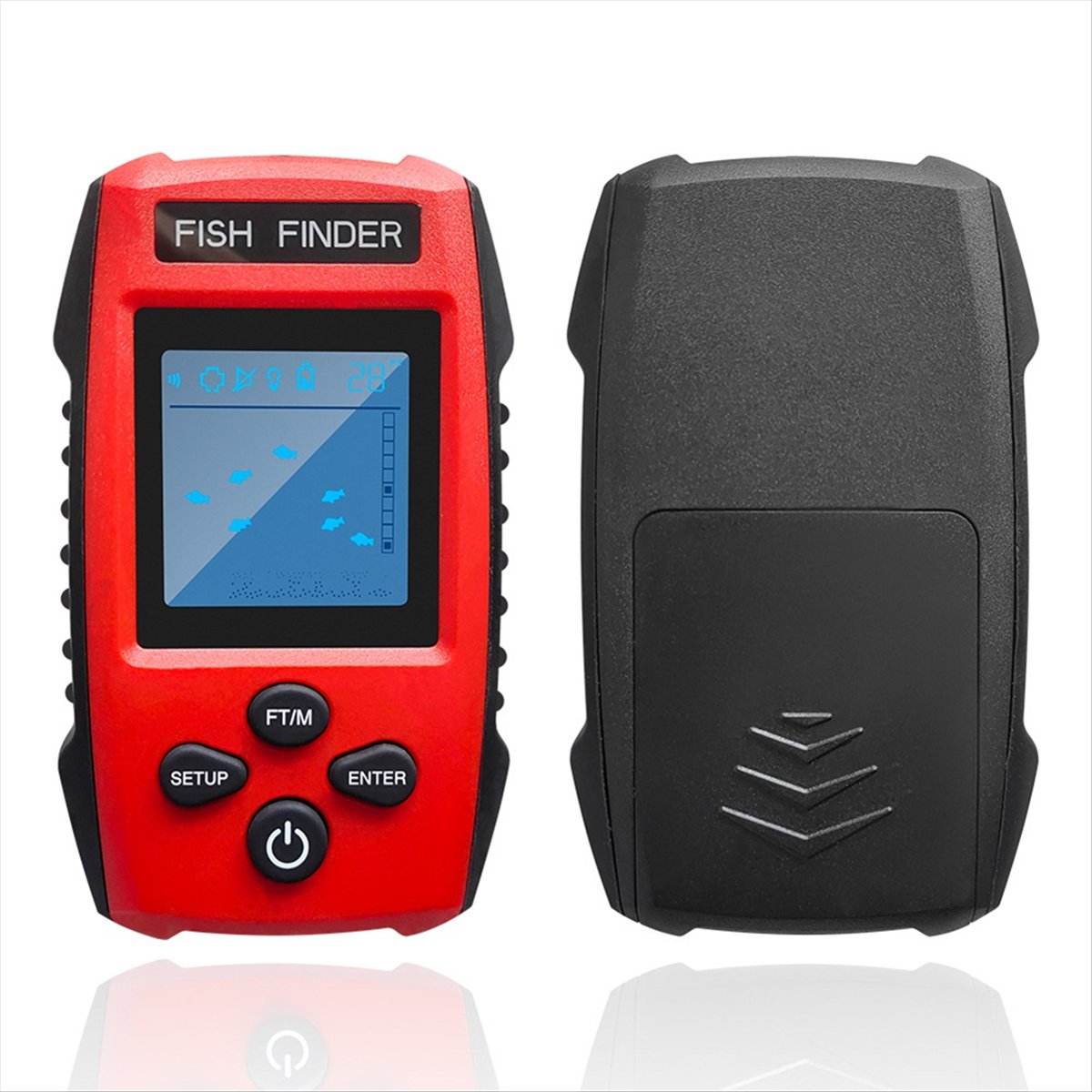 Renkli LCD Balık Bulucu Kablol - Fishing Boat Depth Finder incelemesi ve fiyatı