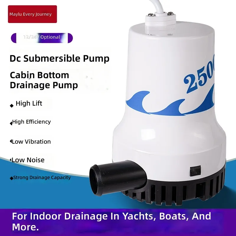 Deniz Sifon Pompası 12V 24V DC - Fishing Boat Bilge Pump incelemesi ve fiyatı