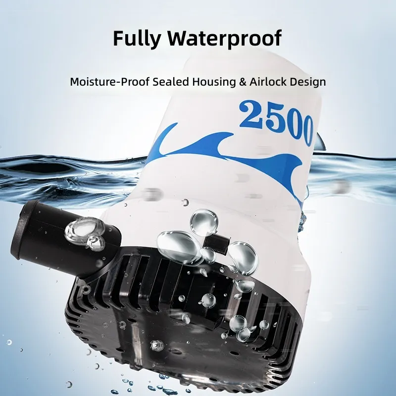 Deniz Sifon Pompası 12V 24V DC - Fishing Boat Bilge Pump incelemesi ve fiyatı